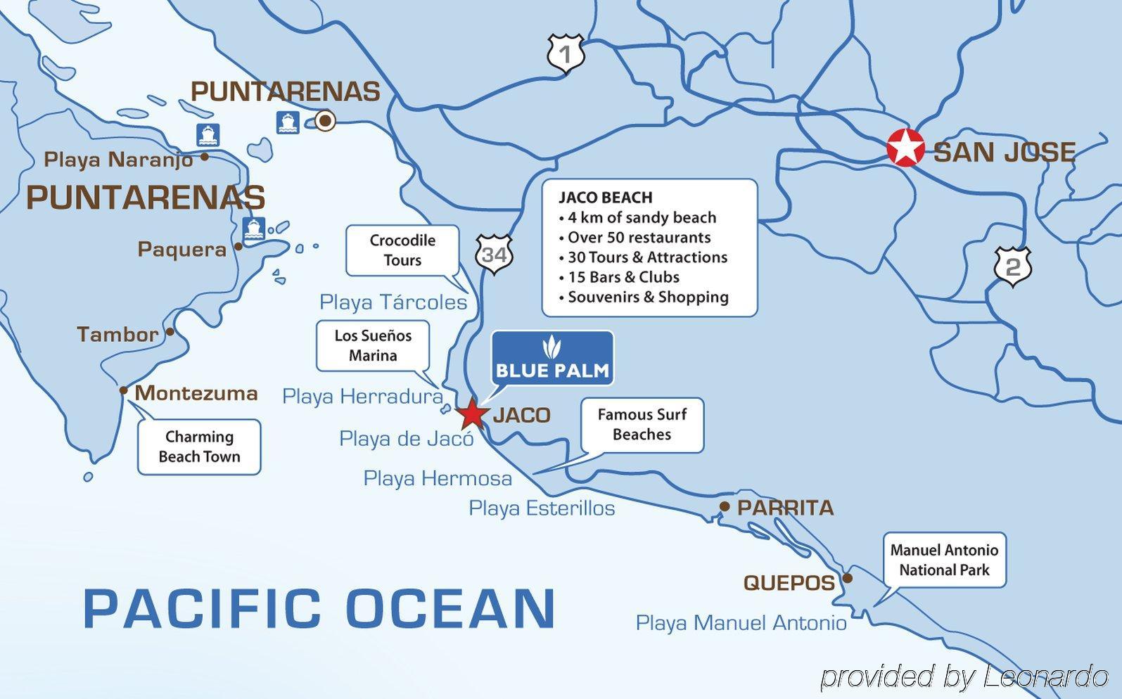 Blue Palm Hotel Jacó Εξωτερικό φωτογραφία